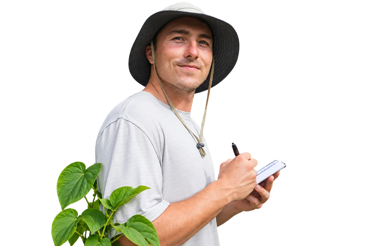 Austin, founder of Qamea Kava