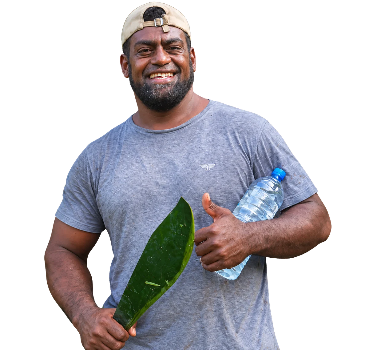 Pasillio, farmer and heart of the Qamea farm